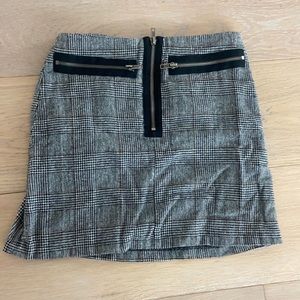 Plaid skirt!